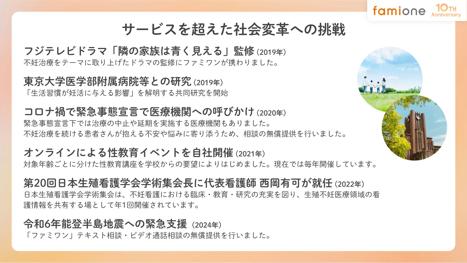 サービスを超えた社会変革への挑戦